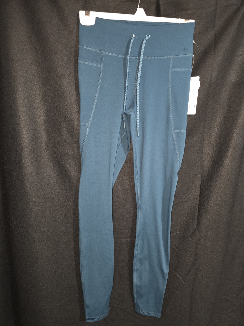 Yogalicious LUX Teal Drawstring High-Waist Leggings